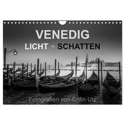 Venedig - Licht und Schatten (Wandkalender 2026 DIN A4 quer), CALVENDO Monatskalender
