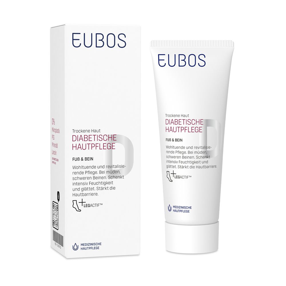 Eubos Diabetische Haut Pflege Fuß+Bein Creme 100 ml
