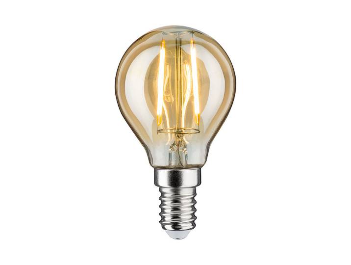 Paulmann LED-Lampe E14 Goldlicht 2 W