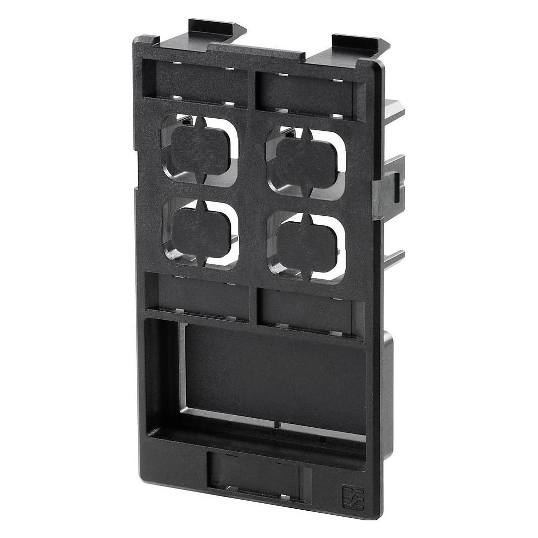 Weidmüller Insert frame, IP65 sockets power+ 4 data (1450570000)