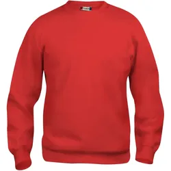 CLIQUE Basic Roundneck Sweatshirt 35 - rot XS