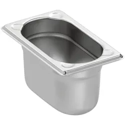 Bartscher Gastronormbehälter GN Behälter 1/9 100mm Basic Line mehrfarbig, 17.6x10x10.8 cm