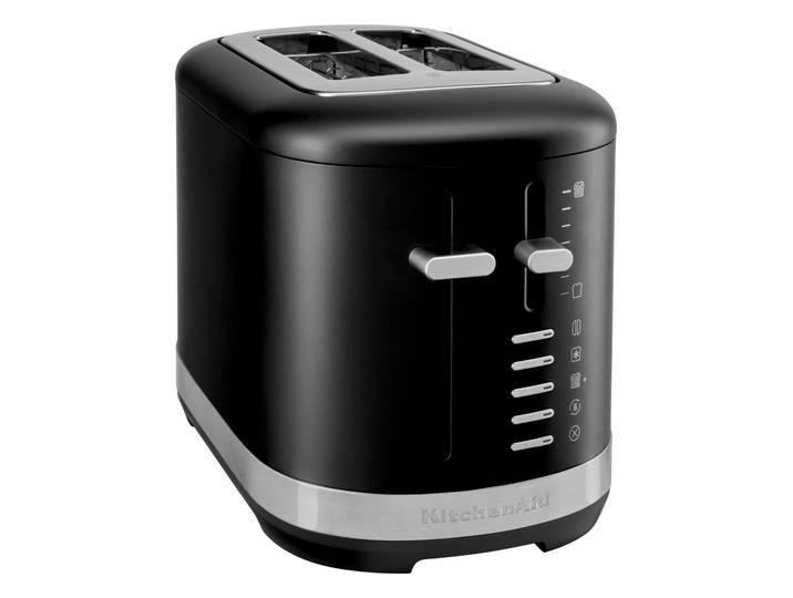 KitchenAid Toaster 2er MONOCHROME 5KMT2109EBK, schwarz, Metall