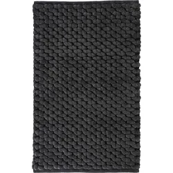 Nomad Badezimmer-Teppich 60 x 100 cm schwarz