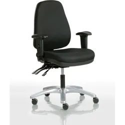 Toplux, Bürostuhl, Team 11 Office Chair with Armrests, Black