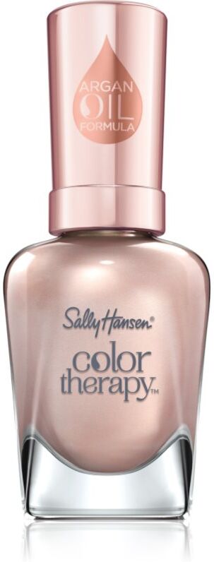Sally Hansen Color Therapy nourishing nail varnish shade 200 Powder Room 14.7 ml