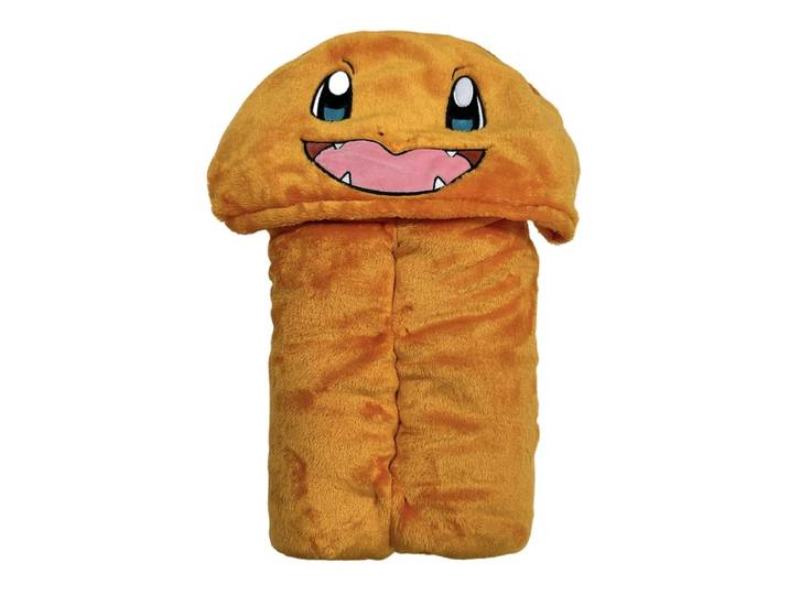 Pokemon Plaid Capuche 120x150 cm Salameche