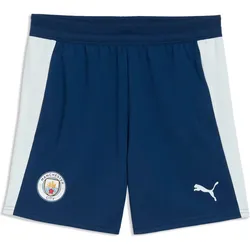 Puma, Unisex, Sporthose, MCFC Training Short w/pocket Jr (116), Blau