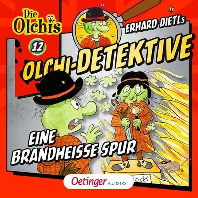 Olchi-Detektive 12. Eine brandheiße Spur - Erhard Dietl,Barbara Iland-Olschewski, Audio, 9783837364682