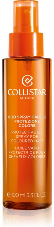 Collistar Sun Protective Oil Spray for Coloured Hair schützendes Haaröl gegen UV-Strahlen für gefärbtes Haar im Spray 100 ml
