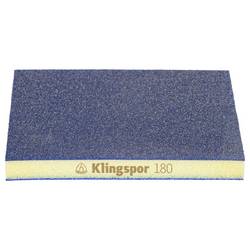 Klingspor 351574 SW 501 TR Schleifschwämme, Korund Korn 180 96 x 123 x 12,5 mm 100 St.