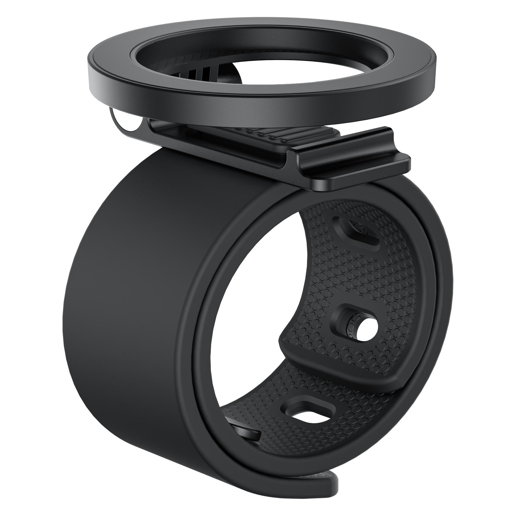 xO Universalhalter C203, schwarz, mit verstellbarem Silikonband für MagSafe (72251519)