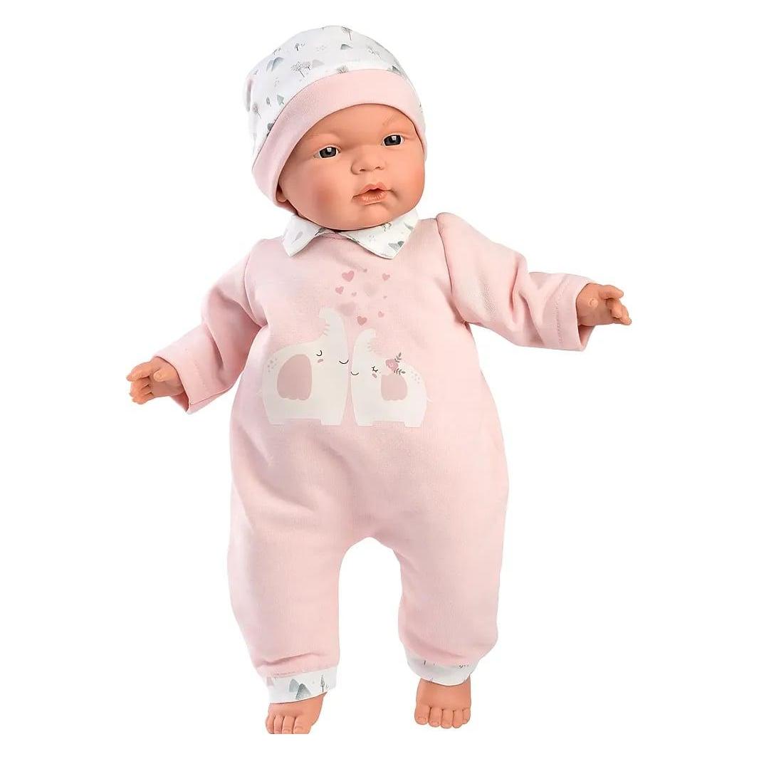 Llorens Pyjamaset Elefant rosa 38cm (V9-13848)