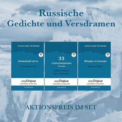 Russische Gedichte und Versdramen (mit kostenlosem Audio-Download-Link), Set von Alexander Puschkin, EasyOriginal Verlag, 978-3-99112-615-7