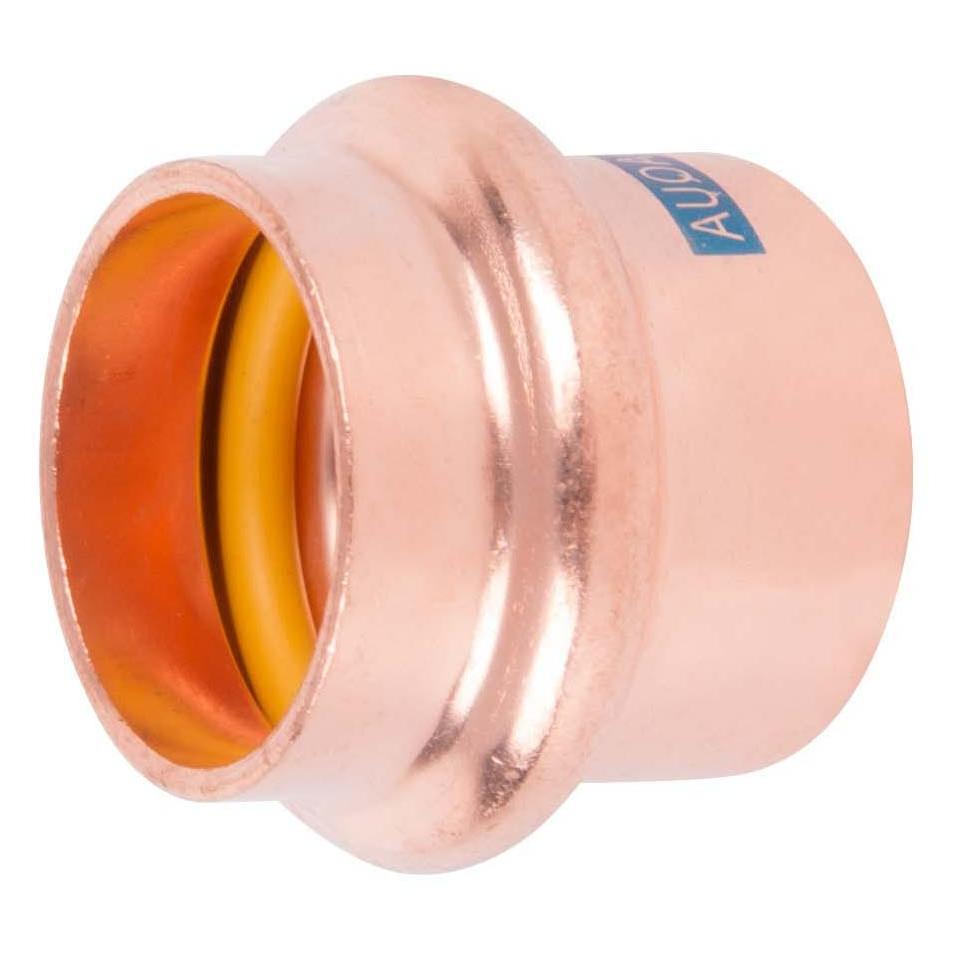 Hermann schmidt HS Kappe V-Press Copper AQUAGAS 18mm (Pressverbindung) (4541018)