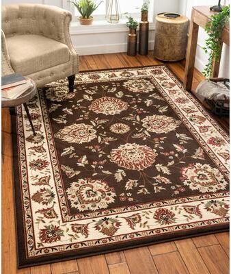 Well Woven Timeless Abbasi Oriental Persian Traditional Area Rug