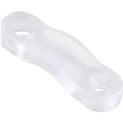 Tru Components, Leitungsführung Zubehör, 1408784 Zugentlastung Polyamid 6.6 Transparent 1000St.