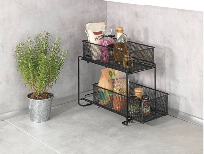 home24 Keukenkast-organizer - Gioma Noir