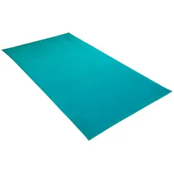 Vossen Strandtuch Beach Club 100 x 180 cm Baumwolle Blau Lagoon