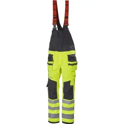 Warnschutz Handwerker-Latzhose "ALNA 2.0" - C44 - gelb/schwarz