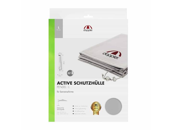 Doppler Active Schutzhülle Grau für Pendelschirme