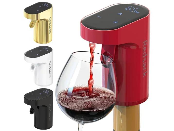 Distributeur de vin numérique électrique intelligent, adapté à plus de 100 types de bouches de bouteilles