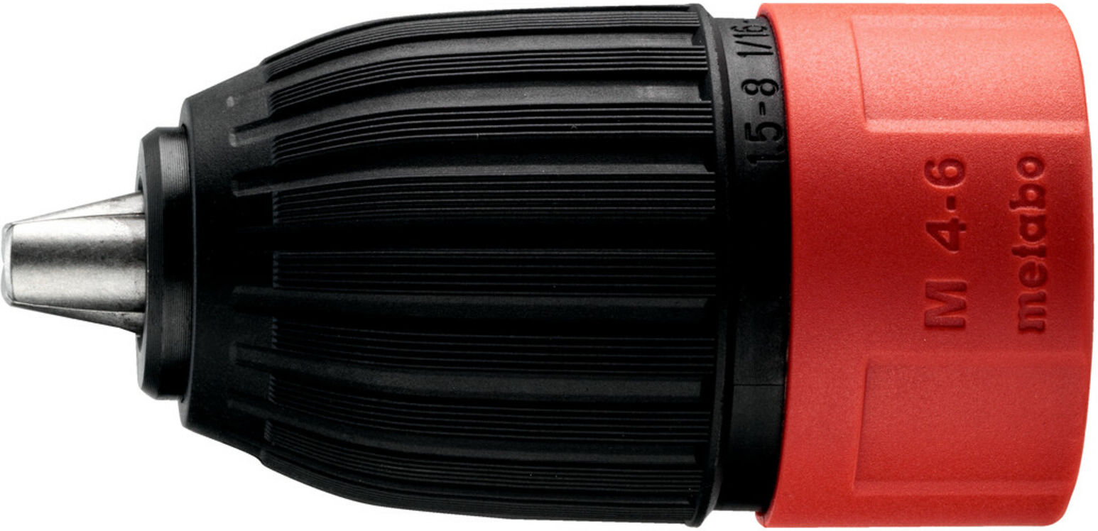 Metabo Schnellwechselgewindebohrfutter Futuro Plus H 1 R+L, 1,5-8 mm, M4-M6, "Quick" (627235000)