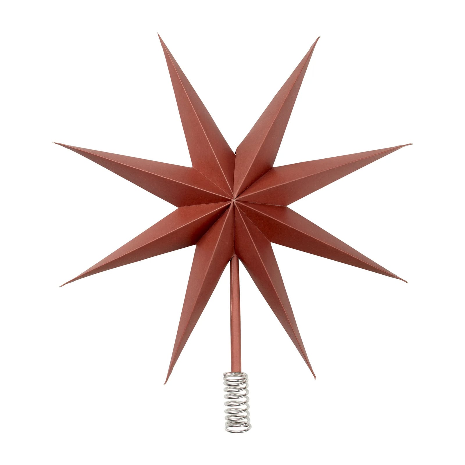 Broste Copenhagen Sterrenpiek Tafeldecoratie Pompeian red Ø30 cm