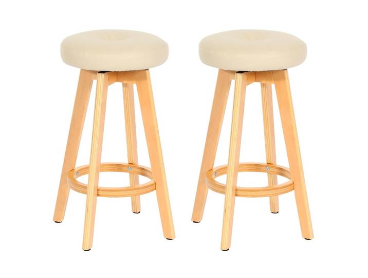 BARHOCKER Cremeweiß 2er-Set