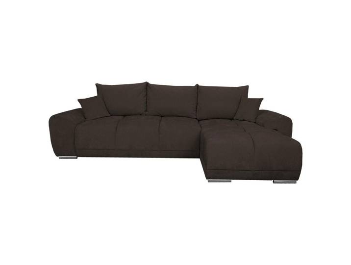ECKSCHLAFSOFA Ramon, Braun S: 296x182 cm