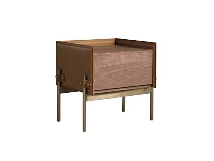 OGOODLE Nachttisch, Nachttisch, Aufbewahrung zu Hause, Schlafzimmer, mit Schrank, Schubladen, Wohnzimmer, Tisch, Beistelltisch für Schlafzimmer