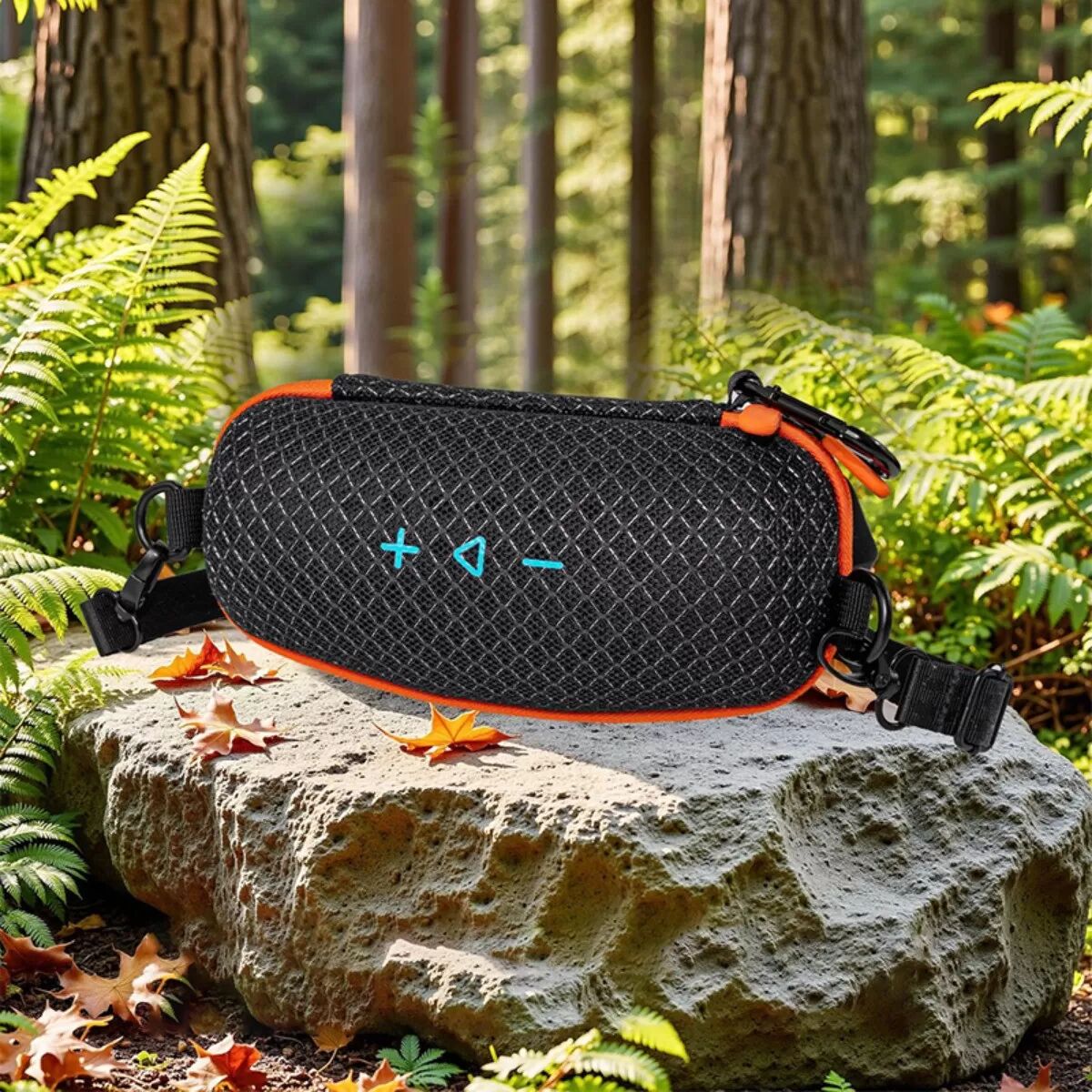 INF Tragetasche kompatibel mit JBL Flip 7 – EVE-Schutz mit akustischem Mesh und EVA-Hartschale