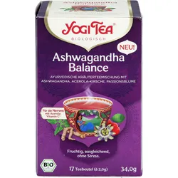 Yogi Tea Ashwagandha Balance Bio 34 G