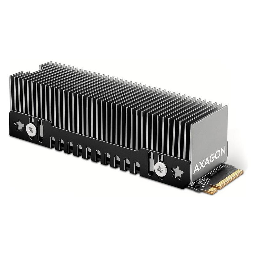 Axagon CLR-M2XT M.2 SSD Passivkühler, Aluminium - 2280 (CLR-M2XT)