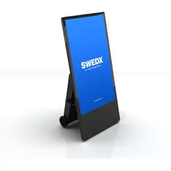 SWEDX SWOSB43X7-01 - Mobiler Outdoor-Kundenstopper 43 - Full HD - 2.000 cd/m2 -..."