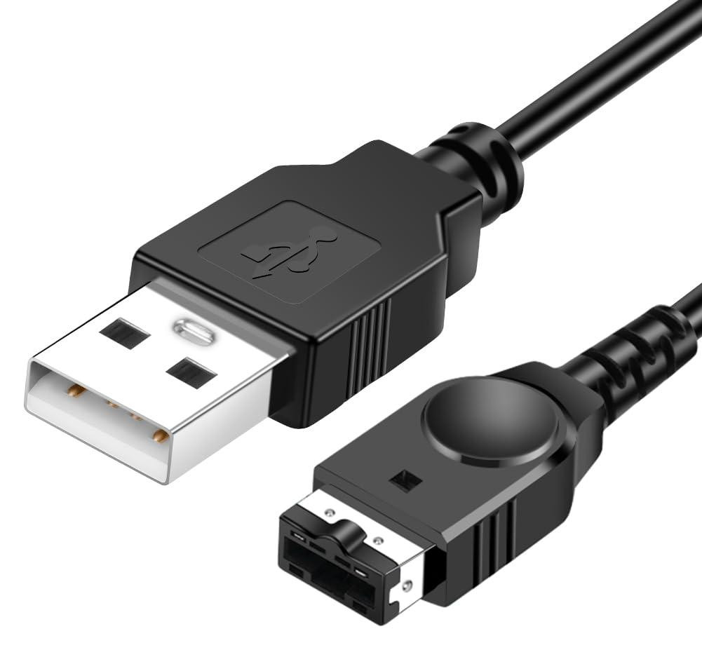 Selius Oplaadkabel voor Nintendo NDS en GBA SP, USB-kabel van 1,2 m