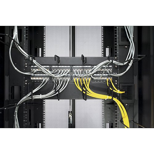 APC kabelorganizer zwart 1U