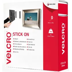 Velcro brand, Klettband, Klettband zum Aufkleben Haft- (20 mm, 0.30 kg)