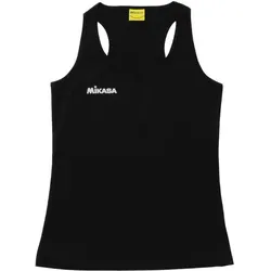 Mikasa, Damen, Sportshirt, Damen-Top (S), Schwarz