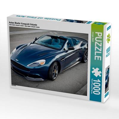 CALVENDO Puzzle Aston Martin Vanquish Volante | 1000 Teile Lege-Größe 64x48cm Foto-Puzzle für glückliche Stunden