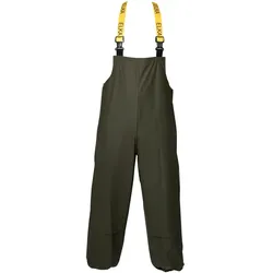 PU Regenlatzhose "079904" Pro mit Kniepolstertaschen - 5XL - olive