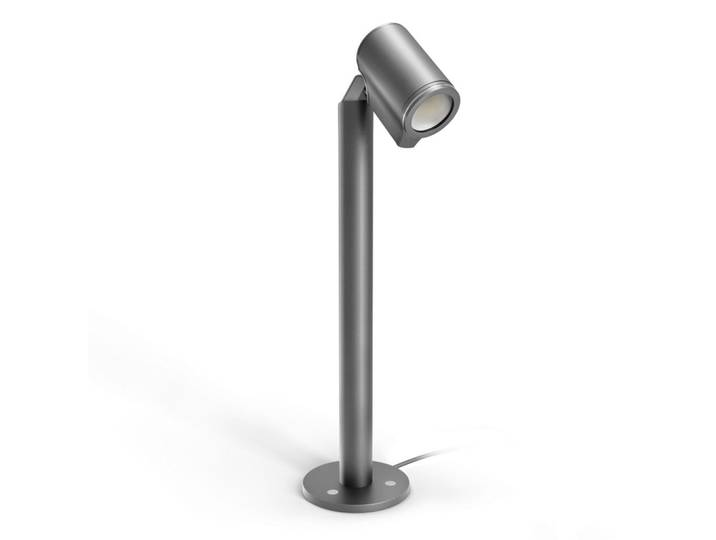Steinel Aussenleuchte 42V Garten Lichtsystem, Anthrazit, Metall, 22.6x57.2x14 cm, drehbar, schwenkbar, Smartphone-Steuerung, Timerfunktion, Farbtemperaturwechsler, Dämmerungssensor, Lampen & Leuchten, Außenbeleuchtung, Außenleuchten