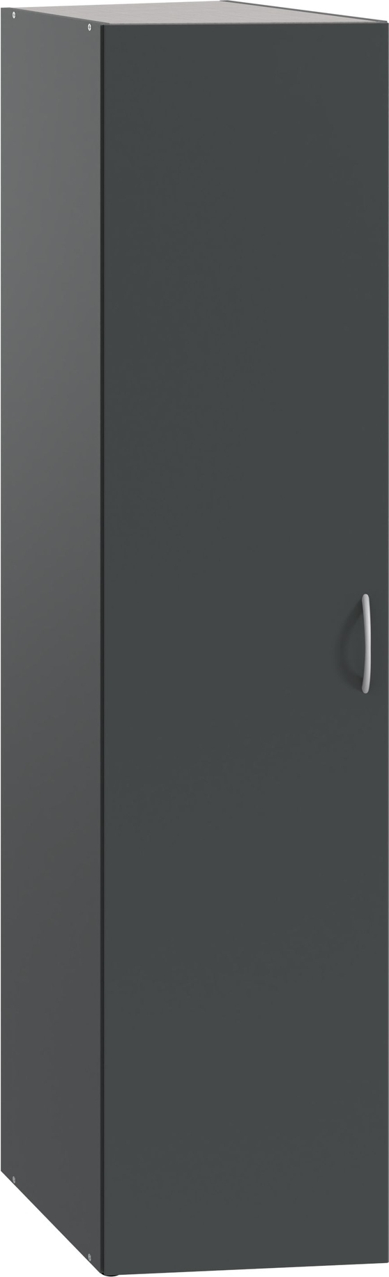 Eckschrank >MRK Multiraumkonzept< in GRAPHIT - 40x185x54cm (BxHxT)