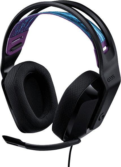 REACONDICIONADO Seminuevo Muy bueno Auriculares gaming - Logitech G G335, Con cable, Micrófono volteable para silenciar, PS/PC/Xbox/Nintendo