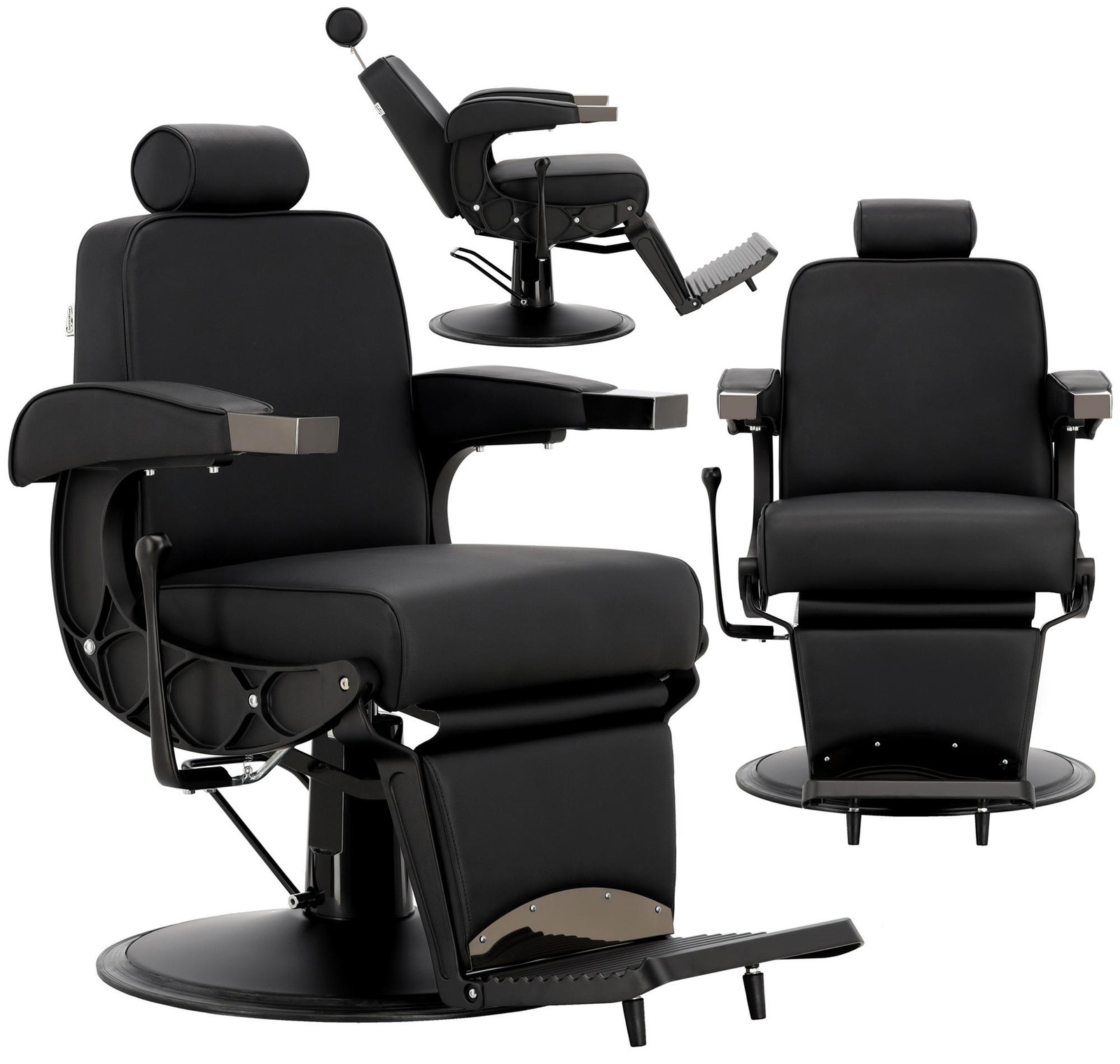 Olix Barberking Hydraulische Kappersstoel voor de Barber Shop