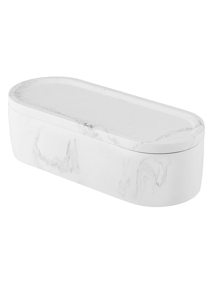 Schöner Wohnen Kollektion Universaldose "Balatro" in Weiß - (B)20 x (H)6 cm - onesize