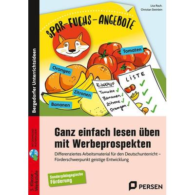 Ganz einfach lesen üben mit Werbeprospekten, Set von Lisa Rauh,Christian Steinlein, Persen Verlag in der AAP Lehrerwelt GmbH, 978-3-403-21141-9