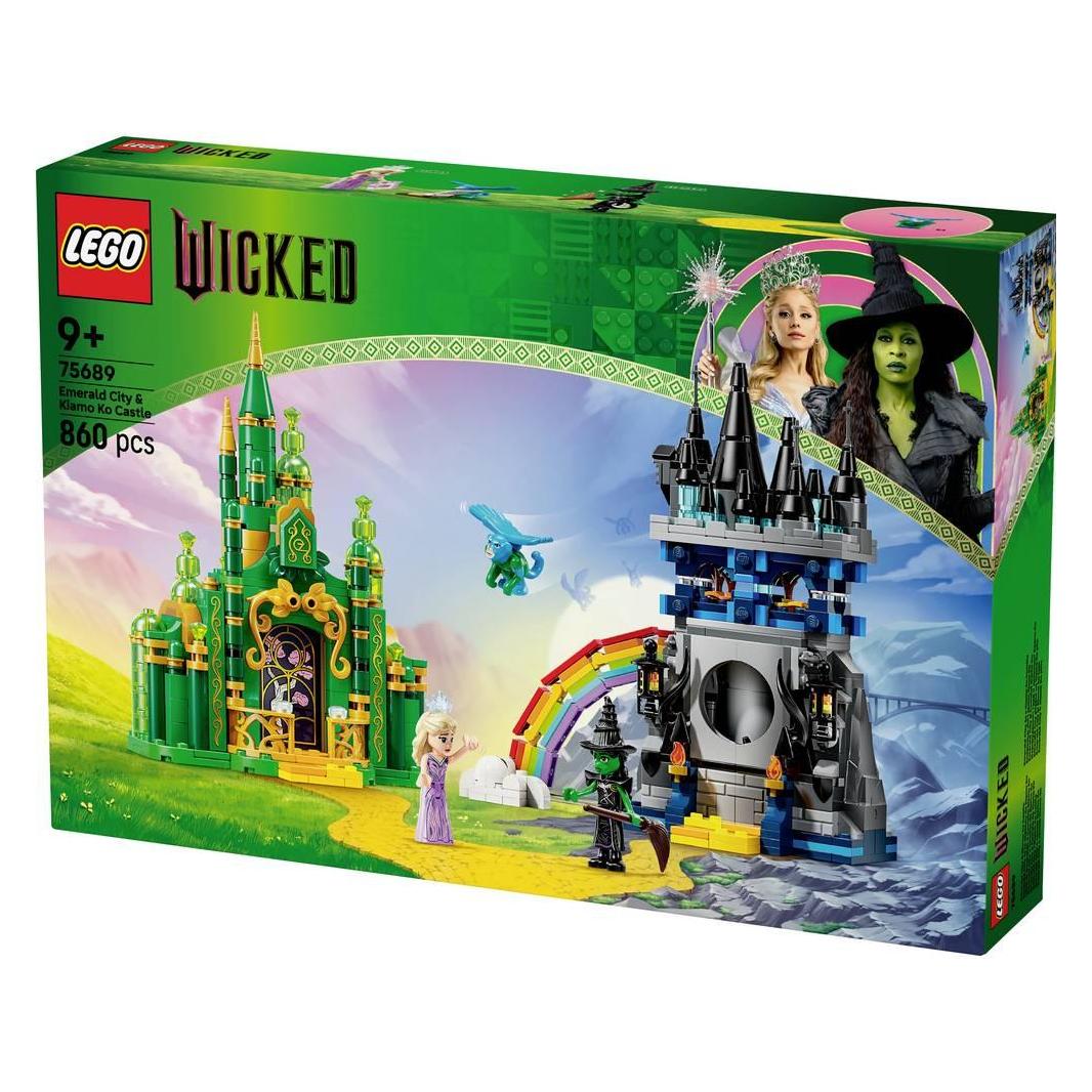 LEGO Wicked Emerald City & Kiamo Ko Castle, Kinder Spielzeug (75689, LEGO Wicked) (75689)