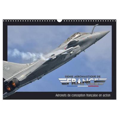 Génie aéronautique de France (Calendrier mural 2027 DIN A3 vertical), CALVENDO calendrier mensuel