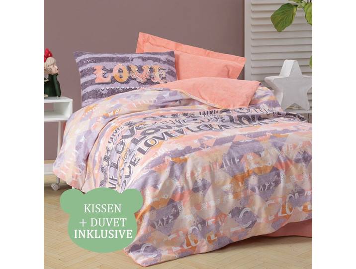 Textil Set Love inkl. Duvet und Kissen